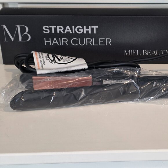 New: Miel Beauty 2-in-1 Hair Tool – Straightener & Curler - Picture 2 of 2